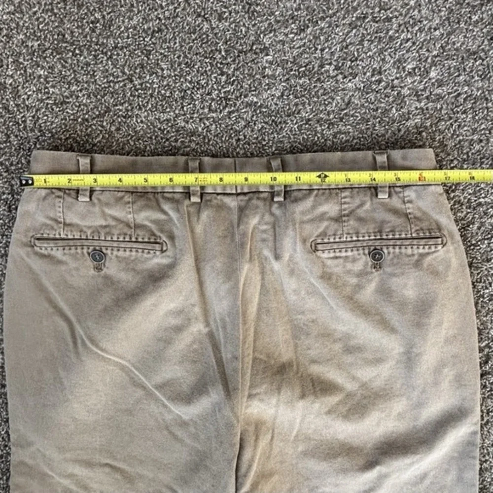 Hiltl Mens The Ultimate Trousers Chino Tan Beige 34x29 Preppy Classic Collegiate